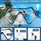 Zeeporte Mask Fin Snorkel Set Travel Size Snorkeling Gear Trials Multiple Kits - Like New