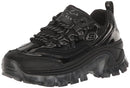SKECHERS WOMEN'S DOJA CAT: DOJA'LITE SHINE SHOES MEN 7 (AU/UK M4) - BLACK - Like New