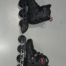 JC JORDEN INLINE SKATES FOR KIDS BLADES LIGHT SIZE: MEN/WOMEN 5-8 - BLACK / RED - Like New