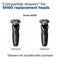 Philips Norelco Genuine SH60/72 Shaving Heads Compatible with Norelco - Brand New