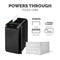 Fellowes LX190 20 SHEET P-4 CROSS-CUT, HEAVY DUTY PAPER OFFICE SHREDDER - BLACK Like New