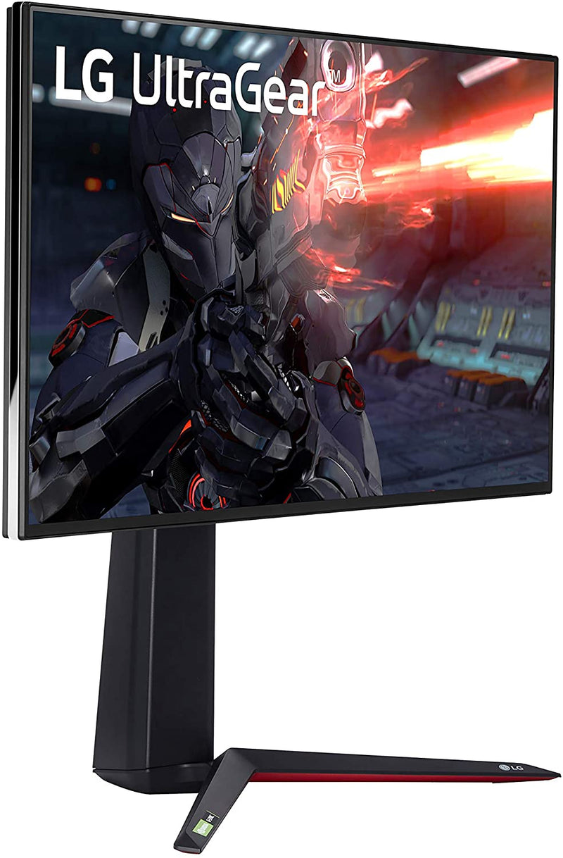 LG 27" UHD 144Hz Nano IPS Display Refresh Rate Black Gaming Monitor Like New