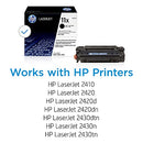 HP Original 11X Black High-Yield Toner Cartridge Works LaserJet 2410, 2420, 2430 - Brand New