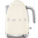 SMEG KLF03 ELECTRIC KETTLE 1.7L (7 CUP) RETRO HOT WATER KETTLE – CREAM - Like New