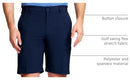 Izod Men's Golf Swing Flex Stretch Cargo Short - Peacoat Blue - Size 44 - Brand New