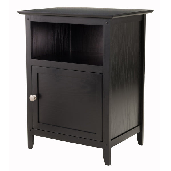 WINSOME HENRY ACCENT TABLE, 19 INCHES, BLACK - Like New