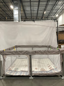 TOHIFER PLAYPEN WITH MAT 10002392.1.1 - GRAY - Like New