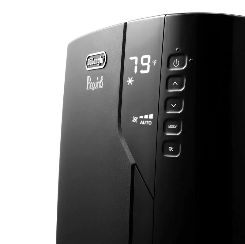 De'Longhi Pinguino DeLuxe PAC EX390LN 700 sq ft Portable Air Conditioner - BLACK - Like New