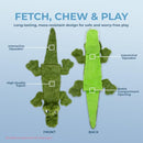 Best Pet Supplies 2-in-1 Stuffless Squeaky Dog Toys with Soft, Durable Fabric - Brand New
