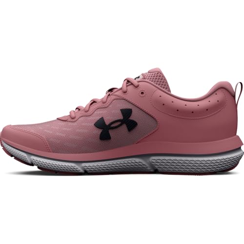 Under Armour Women's Charged Assert 10 Pink Elixir/Pink Elixir/Black Size 9.5 - Like New