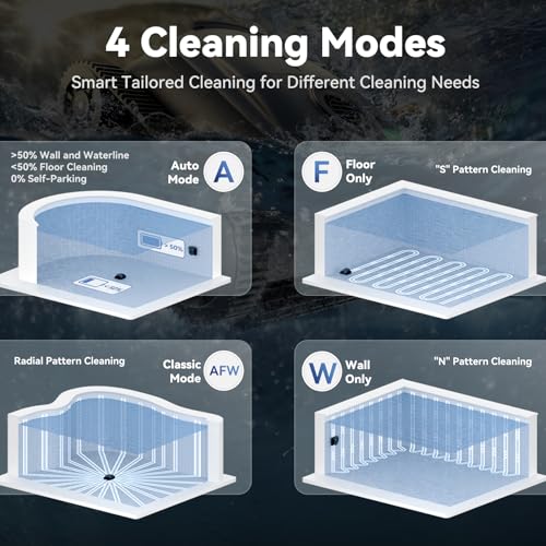 PONDEE X5 CORDLESS ROBOTIC POOL CLEANER SMART NAVIGATION 180MINS - MATTE BLACK - Like New