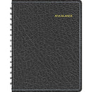 AT-A-GLANCE FOUR-PERSON GROUP UNDATED DAILY APPOINTMENT BOOK 8031005 - BLACK - Like New