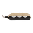 Mud Pie Paulownia Wine Board & Bowl Set Black Board 5"x13" Bowl 2"x3.5" Dia - Brand New