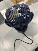 OPOLAR CLIP FAN - BLUE - Like New