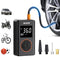 NUSTE Tire Inflator Portable Air Compressor - 150 PSI Cordless Mini Bike Tire Like New