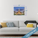 Latter-day Strengths Gilbert Arizona LDS Temple at Twilight 20 HD Print - Brand New