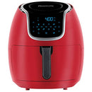 POWERXL AIR FRYER VORTEX MULTI COOKER ROAST BAKE BASKET 7 QT - RED Like New