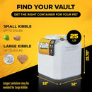 Gamma2 Vittles Vault Pet Food Storage Container Fits up to 25lbs - B000QSMWRK - Brand New
