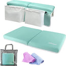 WOZEYO BATH KNEELER & ELBOW REST Pad Set 1.5 INCH BB268-G - LIGHT GREEN - Like New