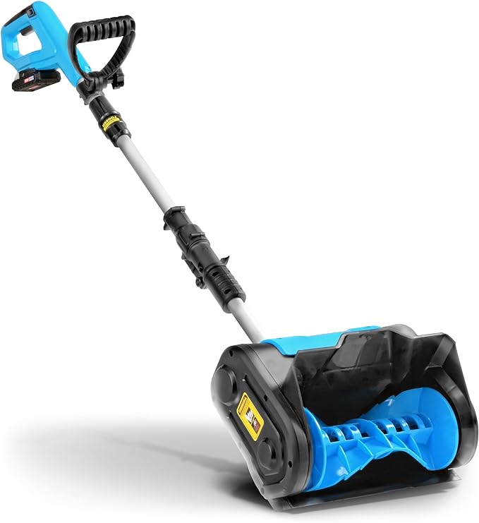 ALPHAWORKS Snow Thrower/Handheld Electric Shovel Cordless DC 20V GUT054 - Black - Like New