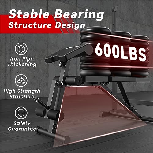 PROFIHANTEL OLYMPIC WORKOUT BENCH BENCH PRESS MULTI FUNCTIONAL HOME GYM - BLACK - Like New