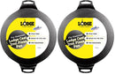 Lodge Pre-Seasoned Cast Iron Pizza Pan PFAS-Free 15" Pack of 2 - Brand New