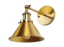 HFALGR MODERN WALL SCONCE LIGHT - BRASS - Like New
