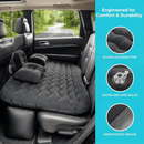 GENERIC INFLATABLE CAR AIR MATTRESS BACK SEAT BED FOR SUV - BLACK - Like New