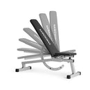 WEIDER GYM PLATINUM ADJUSTABLE ALLOY STEEL BENCH WEIGHT LIMIT 410 LB - BLACK - Like New