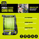 MASTERPLUG 75FT CORD REEL EXTENSION LEAD W WINDING HANDLE OLA751314G4SLU-US - Like New