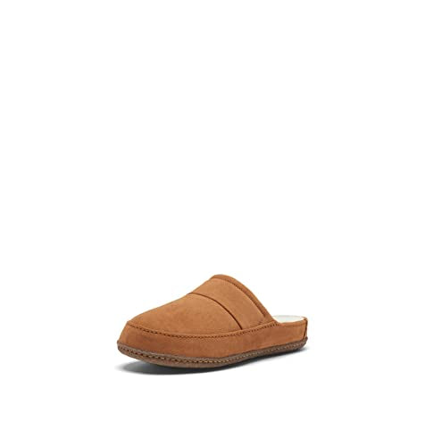 SOREL MEN'S FALCON RIDGE II SCUFF SLIPPER - SIZE: MEN 11 ELK, GUM - Like New