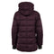 STEVE MADDEN WOMEN'S HOODED PUFFER JACKET - SIZE: WOMEN M - MERLOT - Brand New