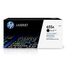 HP - 655A BLACK TONER CARTRIDGE WORKS HP COLOR LASERJET ENTERPRISE M652, M653 - Brand New