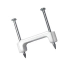 Gardner Bender PS-750B Plastic Staple 1/2 in 14/2 12/2 10/2 NM Cable White - Brand New
