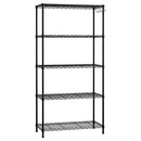 WORKPRO Storage Shelves, 5 Tier Metal Shelving Unit, 30" W x 14" D x 60" H - Like New