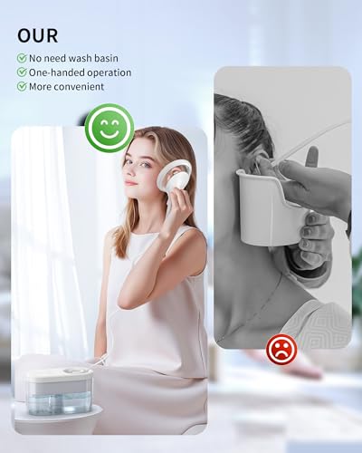 KAUGIC WATER POWERED EAR CLEANER ELECTRIC EAR WAX REMOVAL KIT FSA HSA E3-WHITE - Like New
