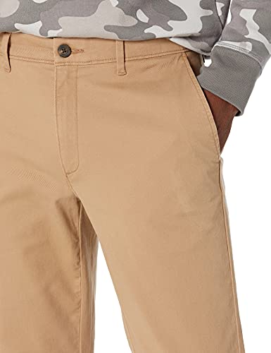 Amazon Essentials Men's Skinny-Fit Casual Stretch Chino Pant 28x30 Brown - Brand New