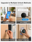 Philips WiFi Smart Retrofit Lock, Update Your Existing Deadbolt, 2nd Gen, Silver - Like New