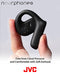 JVC NEAR PHONES OPEN EAR TRUE WIRELESS HEADPHONES 16MM DRIVERS - HANP35TW- BLACK - Like New
