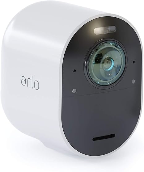 Arlo Ultra UHD 4K Wire-Free Add-on Security Camera VMC5040-100NAR - White Like New