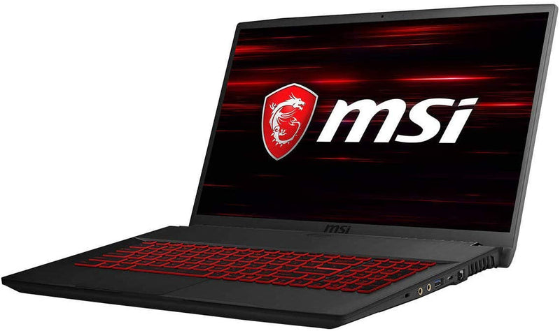 MSI 17.3" FHD I5-10300H 8GB 512GB SSD GTX 1650 TI GF75 THIN 10SCSXR-448US Like New