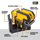 DEWALT 12V MAX Lasers, Spot/Cross Line Laser, Magnetic, DW0822LR-K - RED - Like New