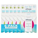DrTung's Smart Floss - Natural Dental Floss, Cardamom Flavor - Pack of 6 - Brand New
