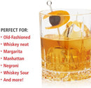 Spiegelau Double Old Fashioned Glasses - Lowball Crystal Cocktail Glasses - Like New