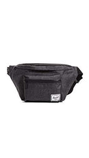 HERSCHEL SEVENTEEN WAIST PACK, CROSSHATCH, 3.5L - BLACK - Like New