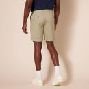 AMAZON ESSENTIALS MEN'S SLIM-FIT 7" CHINO SHORT, SIZE MEN 28, KHAKI - Brand New