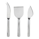 GOODCOOK GOURMET CHEESE, 3PC SET FOR SOFT AND HARD CHEESES - STAINLESS STEEL - Brand New