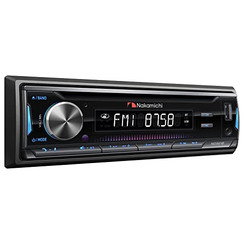 NAKAMICHI NM-NQ921B NQ821B SINGLE-DIN DVD RECEIVER WITH BLUETOOTH - BLACK - Like New