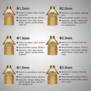 Xoopon HVLP Paint Sprayer High Power 5 Copper Nozzles 3 Spray B09G9Y154P - Brand New
