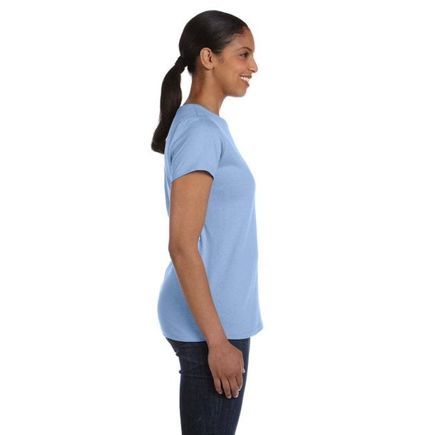 5683 Hanes Women's ComfortSoft Crewneck T-Shirt New